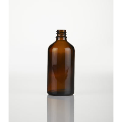 50ml Amber Round Bottle