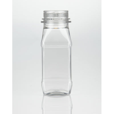 125ml Square Clear PET Juice Bottle