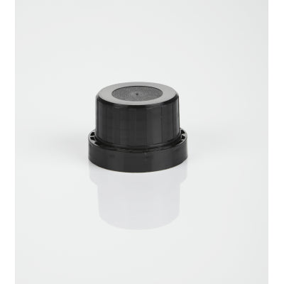 32mm Black Tamper Evident Cap