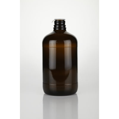 2500ml Safety Coated W/Mouth Amber Winchester