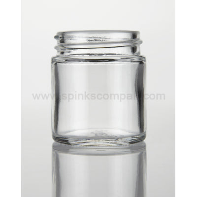 30ml Clear Squat Ointment Jar