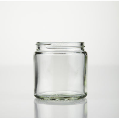 120ml Clear Squat Ointment Jar