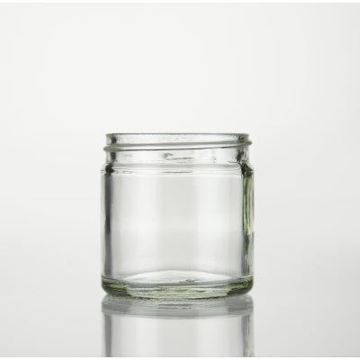 60ml Clear Squat Ointment Jar