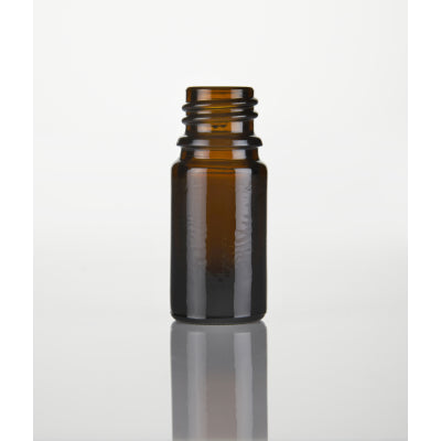 5ml Amber Round Bottle